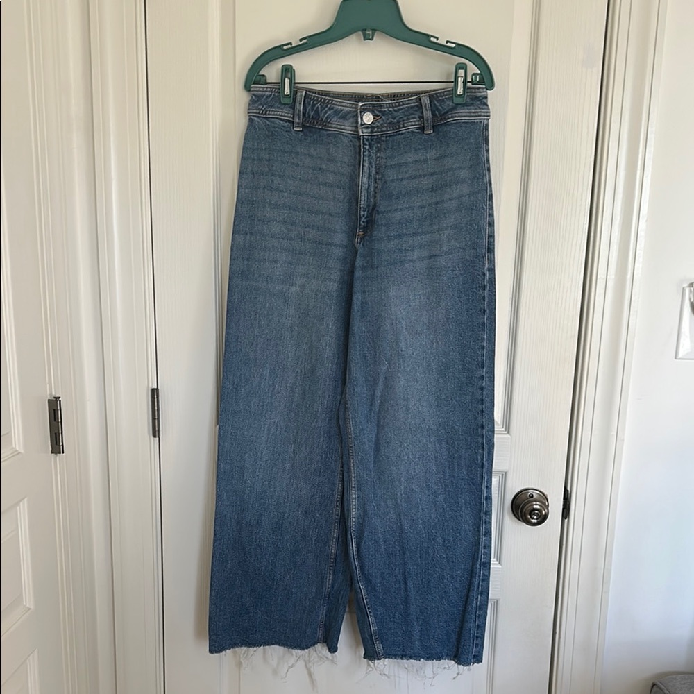 Mango “Catherine” Wide Leg Jeans - Casual High-Rise Denim